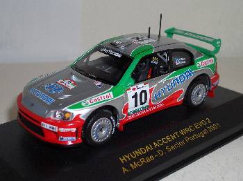 Hyundai Accent WRC TAP 2001 - Ixo 1:43